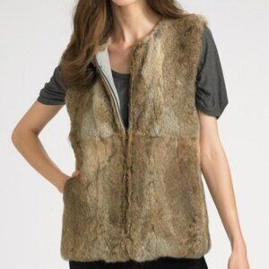 LaRok Luxe 100% Rabbit Fur Vest